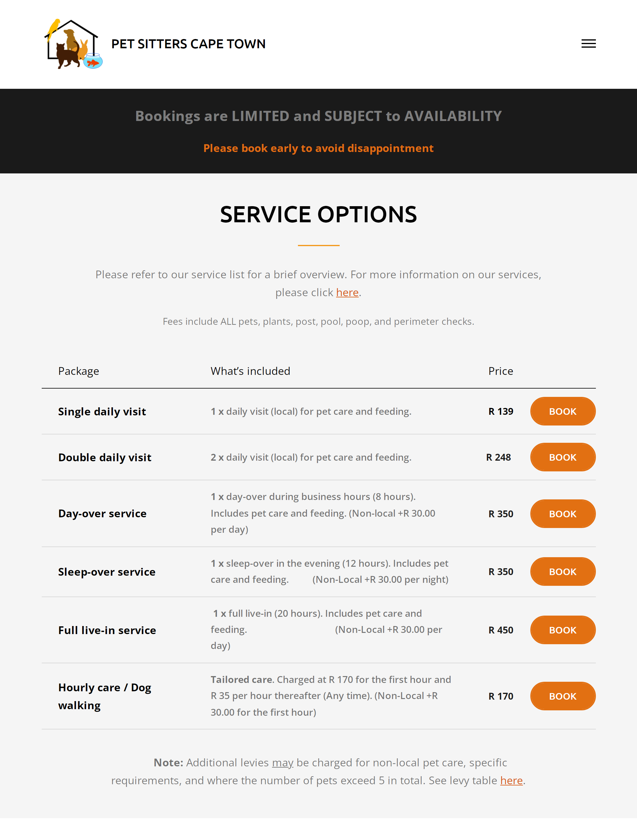 petsitter services images